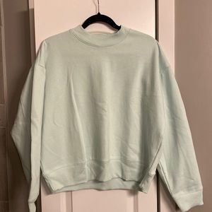 NWT mint/light green sweatshirt